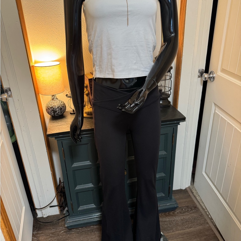 NWT Black Fabletics Flare Pants